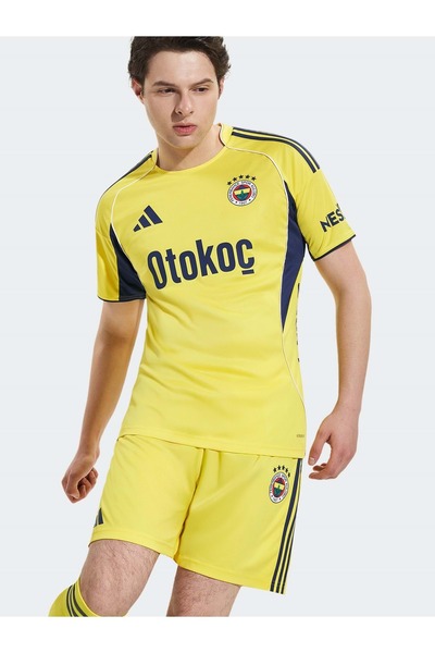 Fenerbahçe S.K. Çubuklu Forma 25/26 Erkek İç Saha Forması SARI