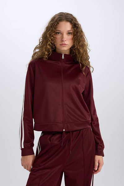 DeFacto Αθλητική ζακέτα Oversize Wide Fit με τσέπες με φερμουάρ E1803AX24WN