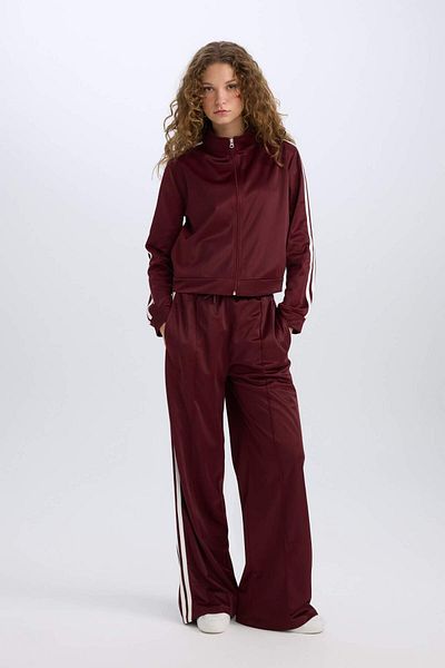 DeFacto Αθλητική ζακέτα Oversize Wide Fit με τσέπες με φερμουάρ E1803AX24WN