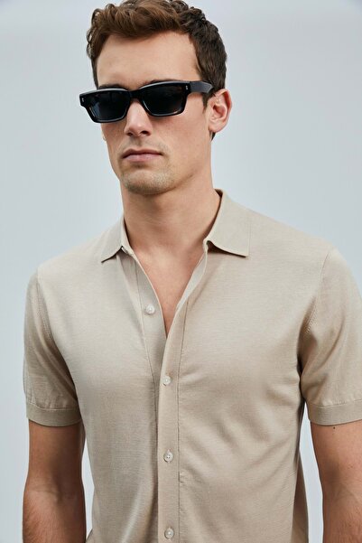 Lufian 111090132 Hector Ανδρικό πουλόβερ Modal Blended Ανδρικό πουκάμισο ΜΠΕΖ