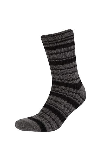 DeFacto Men's Seamless 2-Piece Cotton Winter Boot Socks D1587Axns