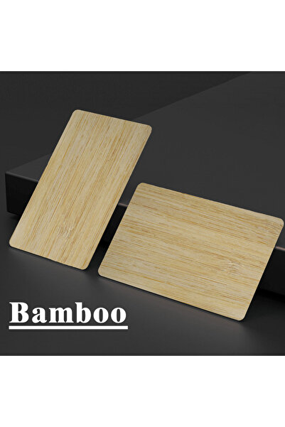 Choice1 بطاقة خشبية من الخيزران، بطاقة NFC بتردد 13.56 ميجاهرتز، بطاقة RFID، 504 بايت، شريحة 215Ntag، عضوية، أعمال بدون تلامس