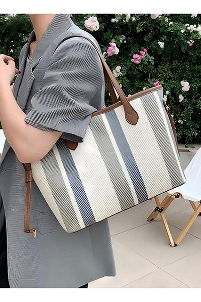 Generic Women's Fashion Shoulder Tote Bag Faux Leather Crossbody Bag Set