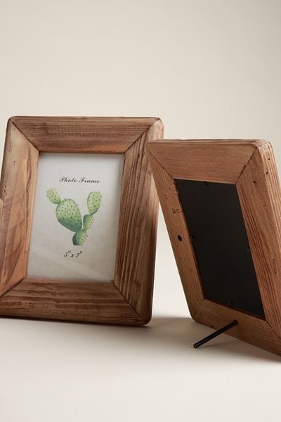 touche deco Pinewood Photo Frame - Large 1 Piece