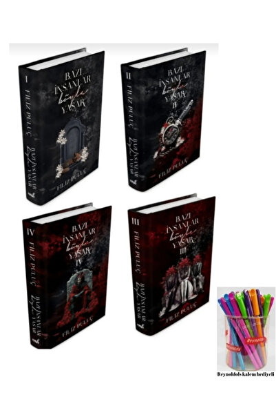 İndigo Kitap Filiz Puluç Bazı İnsanlar Böyle Yaşar Seti CİLTLİ (4 Kitap)