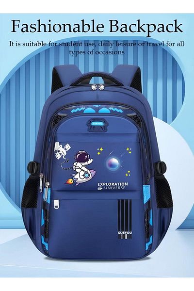 Generic Kids School Backpack, Large Capacity Backpack for Boys