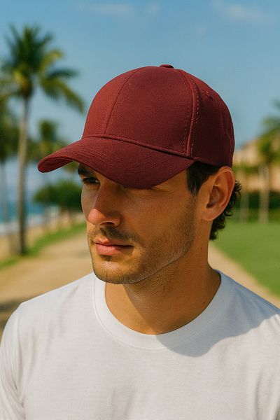GONCA ŞAPKA Plain Cotton Sport Hat