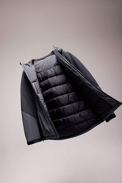 DeFacto Se potrivește haină cu termometru, hidrofugă, rezistentă la vânt, slim fit, slim fit, cu glugă, cu fermoar 3112730