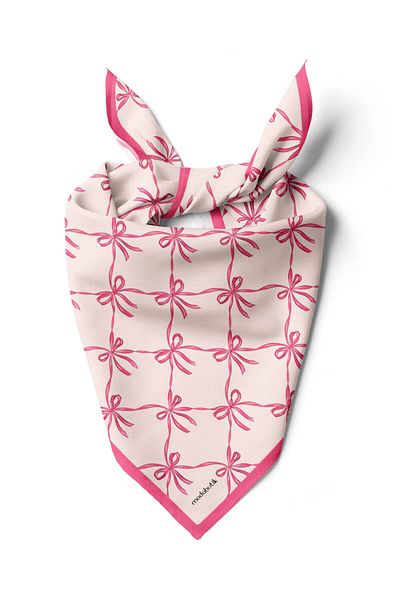 Modabutik Bow Patterned Bandana