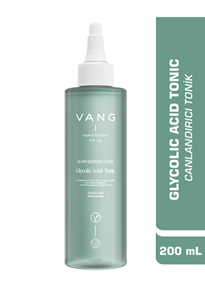 VANG Glikolik Asit Tonik | Canlandırıcı ve Gözenek Sıkılaştırıcı Tonik, Tüm C...
