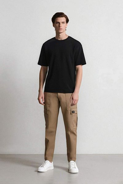 DeFacto Pantaloni cu picioare drepte cu buzunare cargo B4142AX24AU