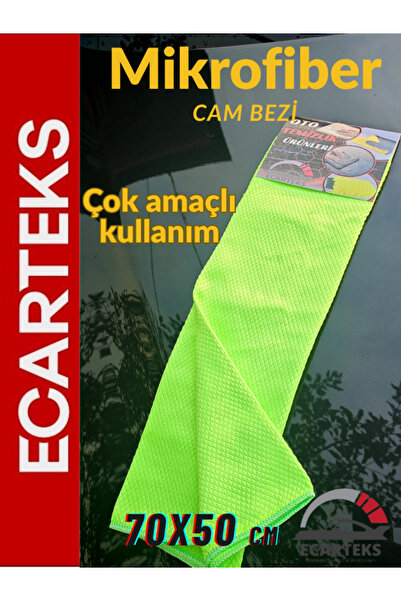 ECARTEKS PREMİUM QUALİTY CAR ACCESSORİES Mikrofiber Oto Cam Temizlik Bezi Bak...