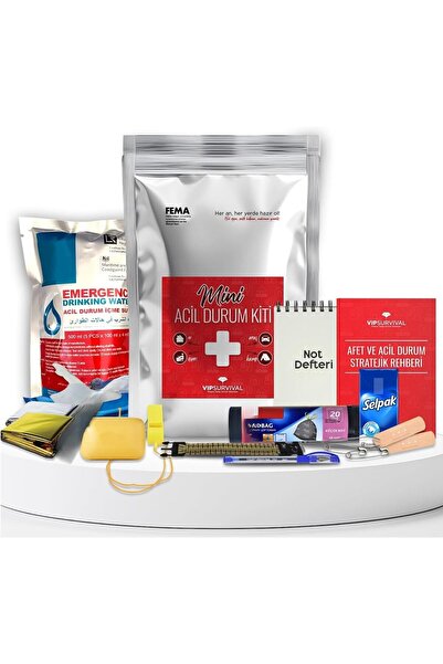 4s Acil Durum Kiti Güvenlik Ekipmanları 15 Parça Set