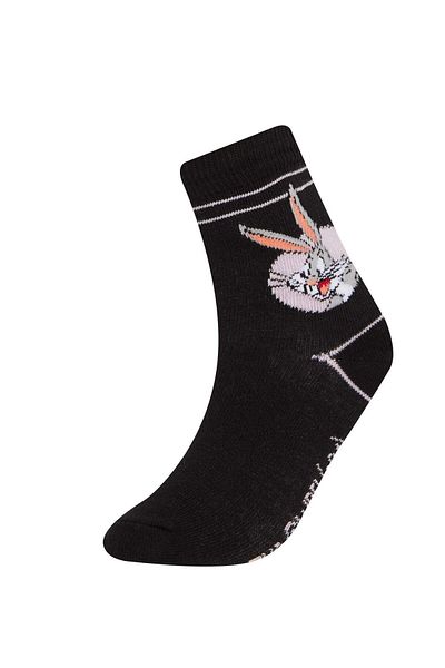 DeFacto Girl's Looney Tunes 2-Piece Cotton Socks D1735A8Ns