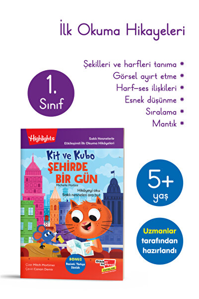 Dikkat Atölyesi Yayınları Kit Ve Kubo Şehirde Bir Gün