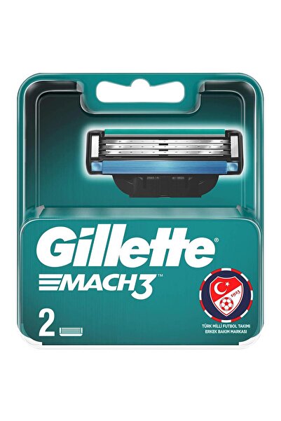 Gillette Mach3 Yedek Tıraş Bıçağı 2li