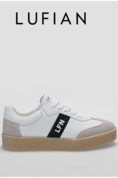 Lufian 112230208 Jonat Чоловічі шкіряні кросівки БІЛІ