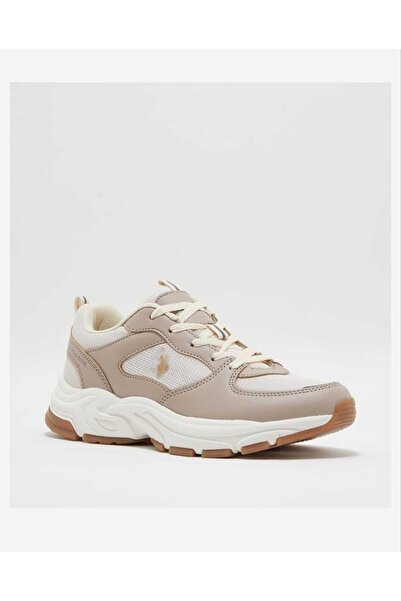 U.S. Polo Assn. Sorley 5fx  Powder-Pudra-Bej Kadın Sneaker