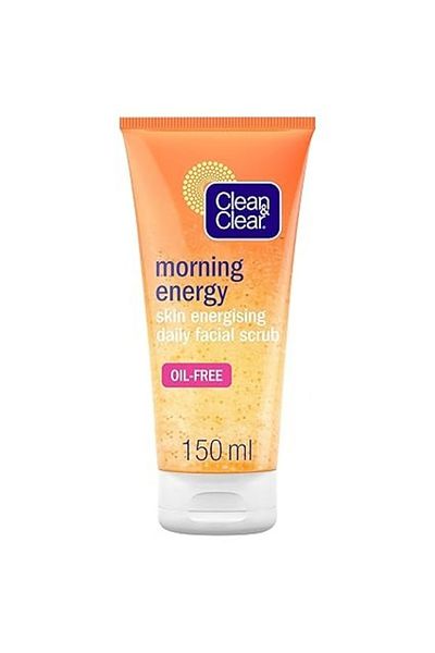 Clean & Clear مقشر الوجه الصباحي 150 مل + غسول الوجه 150 مل