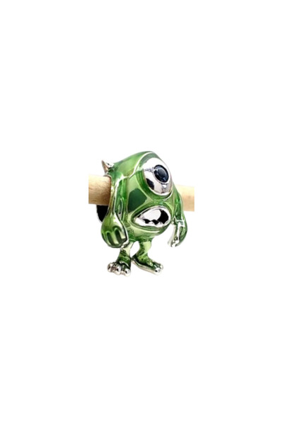 Fubena Mike Wazowski Gümüş Charm