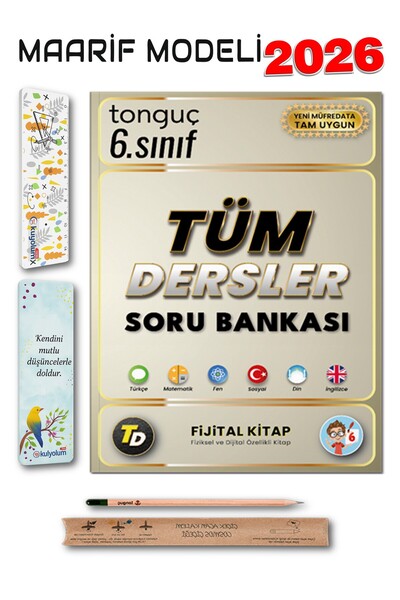 6. Sınıf Maarif Model Tüm Dersler Soru Bankası ( Hediyeli )