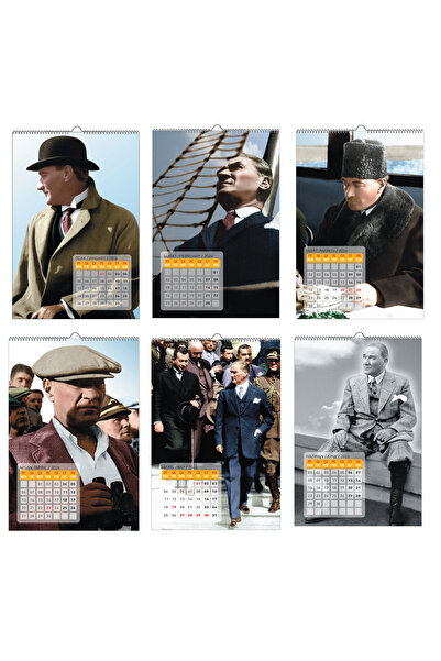 NATURELBASIM 2026 ATATÜRK DUVAR TAKVİMİ-33x48 cm Ebat