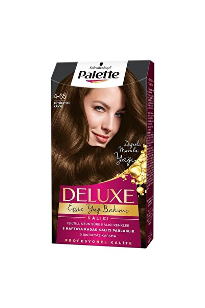 Palette Deluxe Set 4-65 Büyüleyici Kahve Saç Boyası