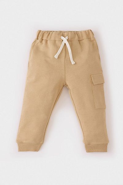 DeFacto Baby Boy 2-Piece Set Crew Neck Printed Sweatshirt Elastic Waist Sweatpants D9594A525Sp