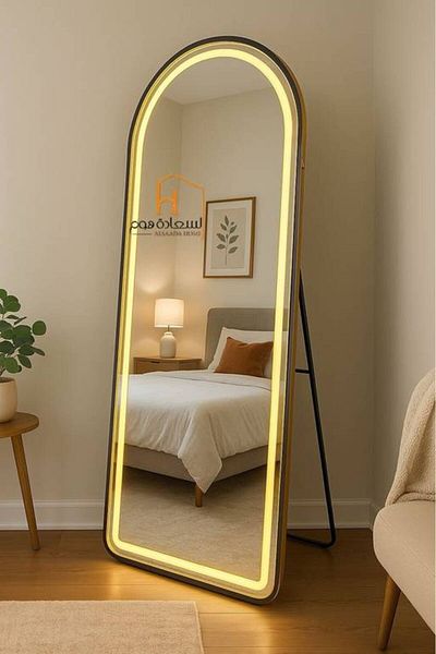 Al Saada Home LED Mirror Stand and Hanging - 80*180