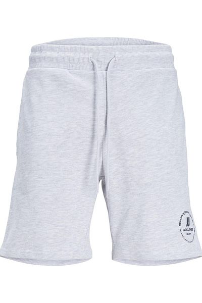 Jack & Jones Pantaloni scurți de sport pentru bărbați Comfort Fit White Melange Pantaloni scurți de sport Jpstswift Sn Aut
