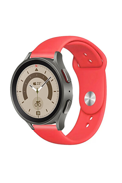 Tagomoon Samsung Galaxy Watch 4 5 6 7 Serisi 40mm Ve 44mm ile Uyumlu Kordon Yumuşak Dokulu Jel Silikon Kayış