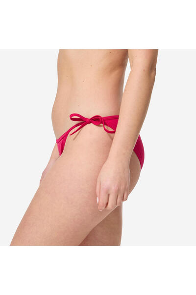 Decathlon Olaian Women's Drawstring Bikini Bottom - Red - Sofy