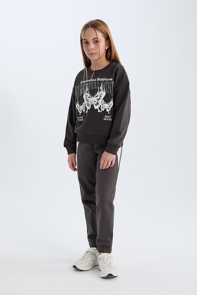 DeFacto Pantaloni de sport Jogger cu talie elastică pentru fete 3183825