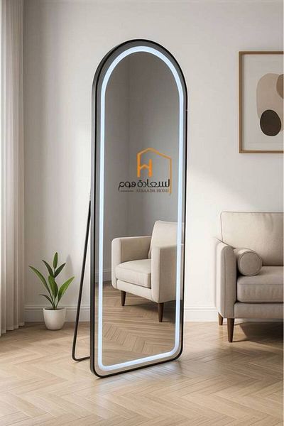 Al Saada Home LED Stand and Hanging Mirror - 60x170