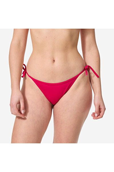 Decathlon Olaian Women's Drawstring Bikini Bottom - Red - Sofy