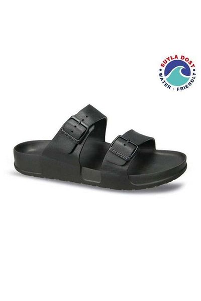 Ceyo Ανδρικές καθημερινές παντόφλες AQUAFLEX-M RK-001 Μαύρες