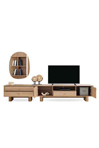 Enza Home Perge Tv Ünitesi Seti 1