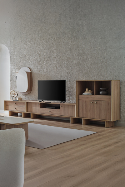 Enza Home Perge Tv Ünitesi Seti 2