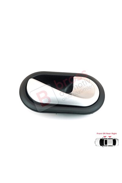 Bross Otomotiv Right Door Handle for Renault Scenic Megane Twingo Kangoo 2 Clio Master 3 Sandero Logan Duster 1 Modus