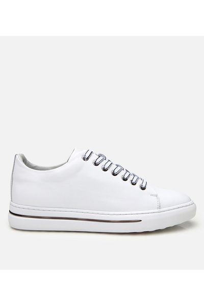 Hotiç Men's Leather White Casual Shoes