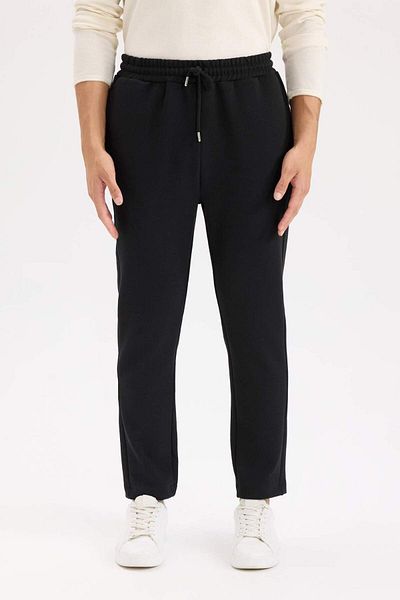 DeFacto Jogginghose Twill Slim Fit Slim Fit Taille Schnürung Gerade Bein mit Taschen D9708AX24AU