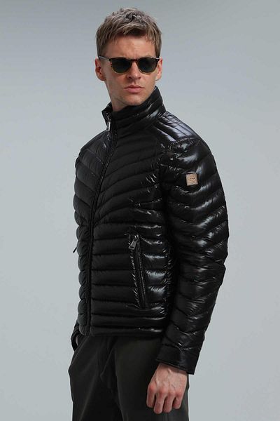 Lufian Luc Goose Feather Men's Coat Black