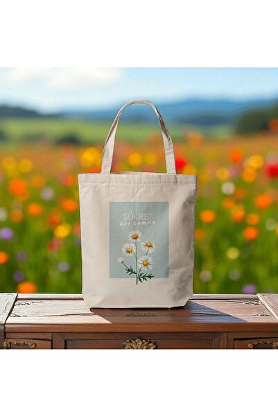 riyaz Thank You - Special Design Cloth Bag, Shoulder and Hand Bag, 35x40cm