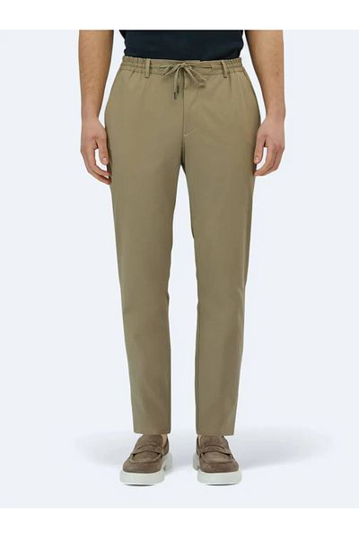 Kip Mink Plain Woven Casual Trousers