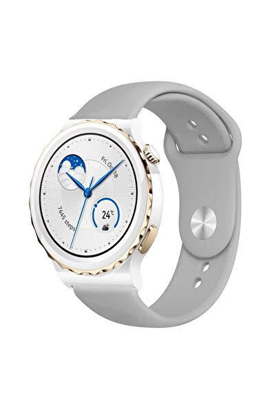 Tagomoon Huawei Watch Gt3 Pro 43mm Seramik Uyumlu Kordon Yumuşak Dokulu Esnek...