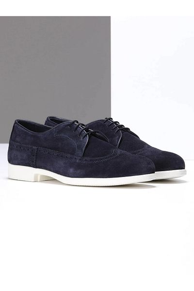 Kip Pantofi casual din piele intoarsa albastru