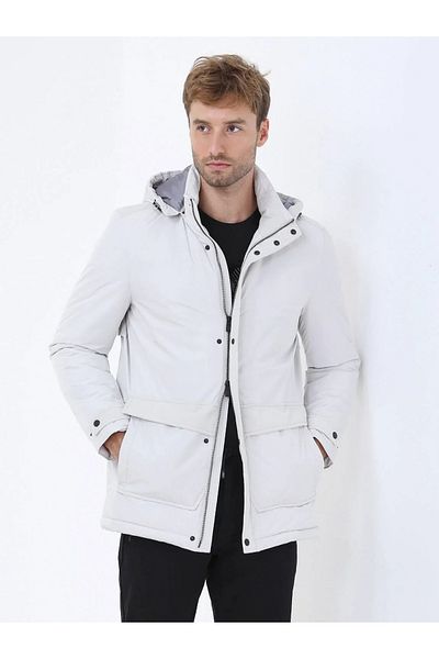 Kip Ежедневно тъкано палто с качулка Taş Regular Fit