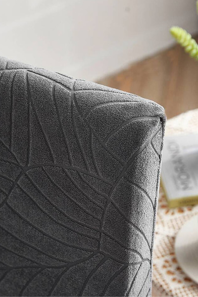 intil Sandalye Kılıfı sandalye Örtüsü yaprak desen sandalye kılıfı lastikli sandalye örtüsü Chair Cover