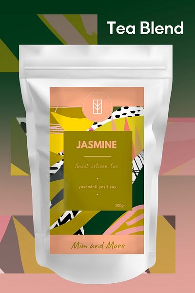 Mim and More Jasmine Tea - Green Tea with Jasmine, 100 g