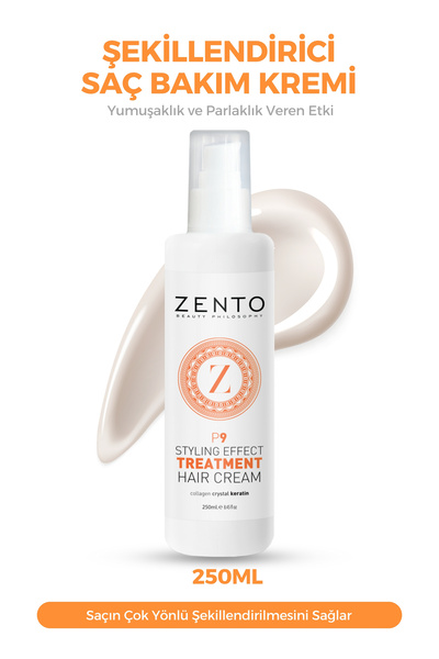 ZENTO Beauty Phılosophy Stylıng Effect Treatment Haır Cream P9 250 ml